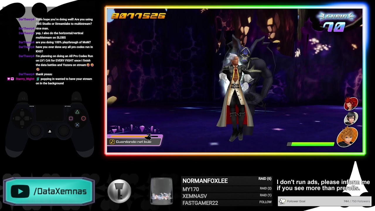 Starting the tracks from Kingdom Hearts II!