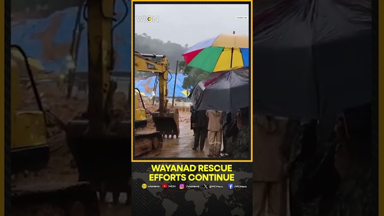 Wayanad Landslide: Four Dead, Nine Missing as Massive Rescue Operation Continues | WION Shorts