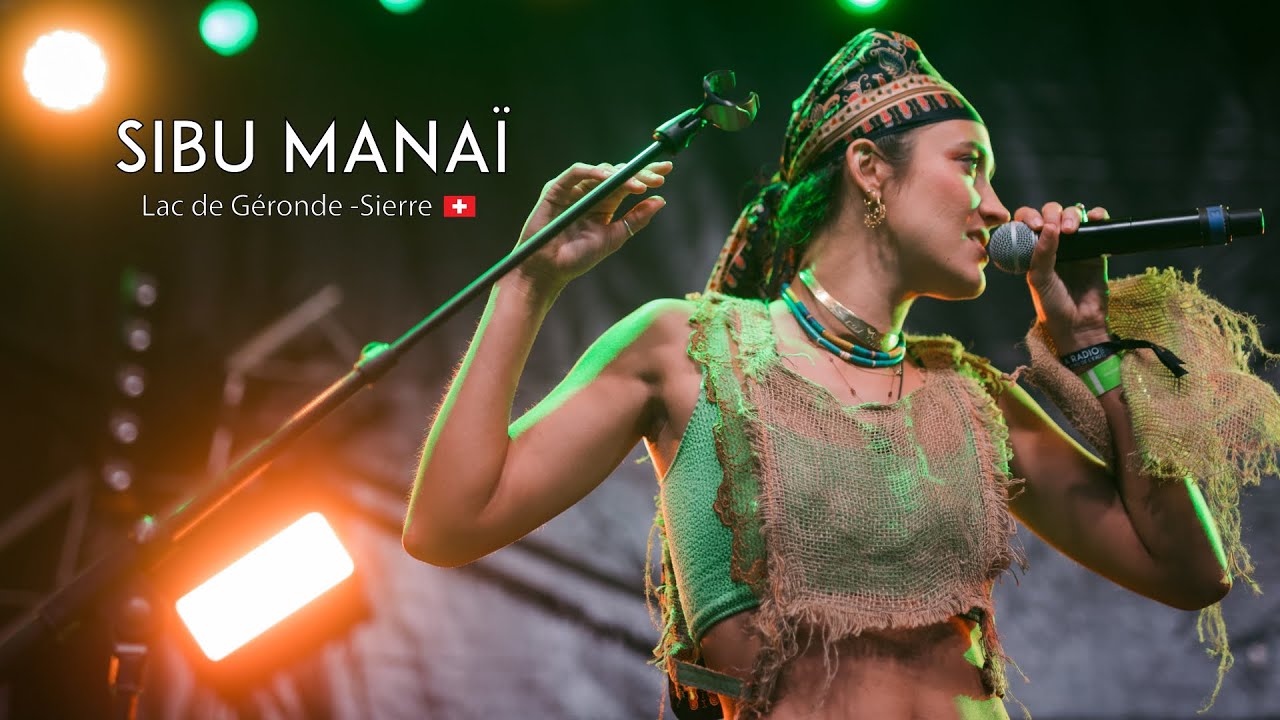 Sibu Manaï - live - 1 July 2022 - Lac de Géronde - Sierre (Switzerland)