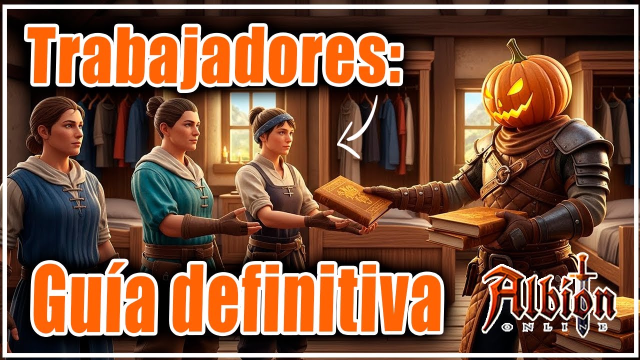 🎃TRABAJADORES  en Albion Online: el MÉTODO REAL para ganar plata sin volverte loco