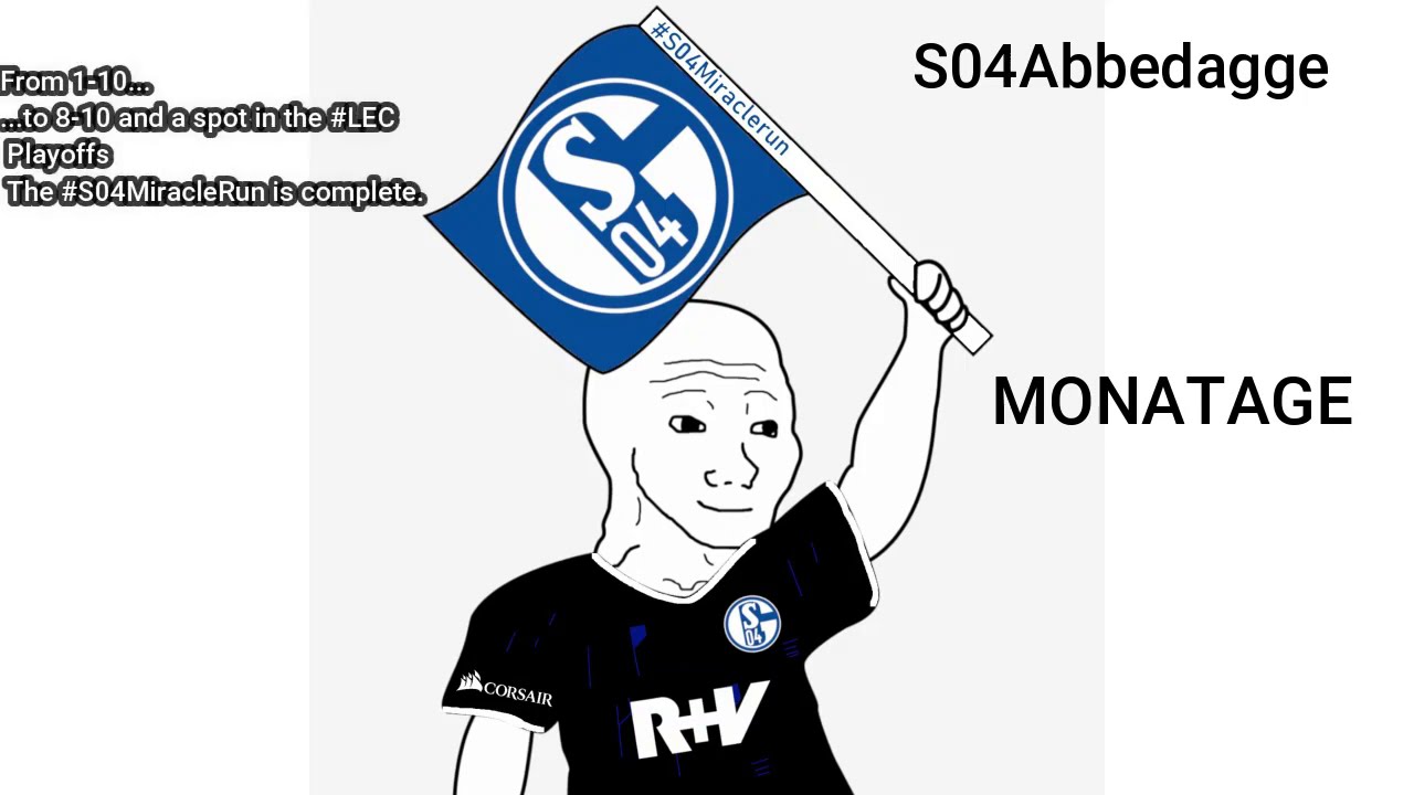Schalke 04 abbedagge MONTAGE || S04MIRACLERUN ||2020 LEC