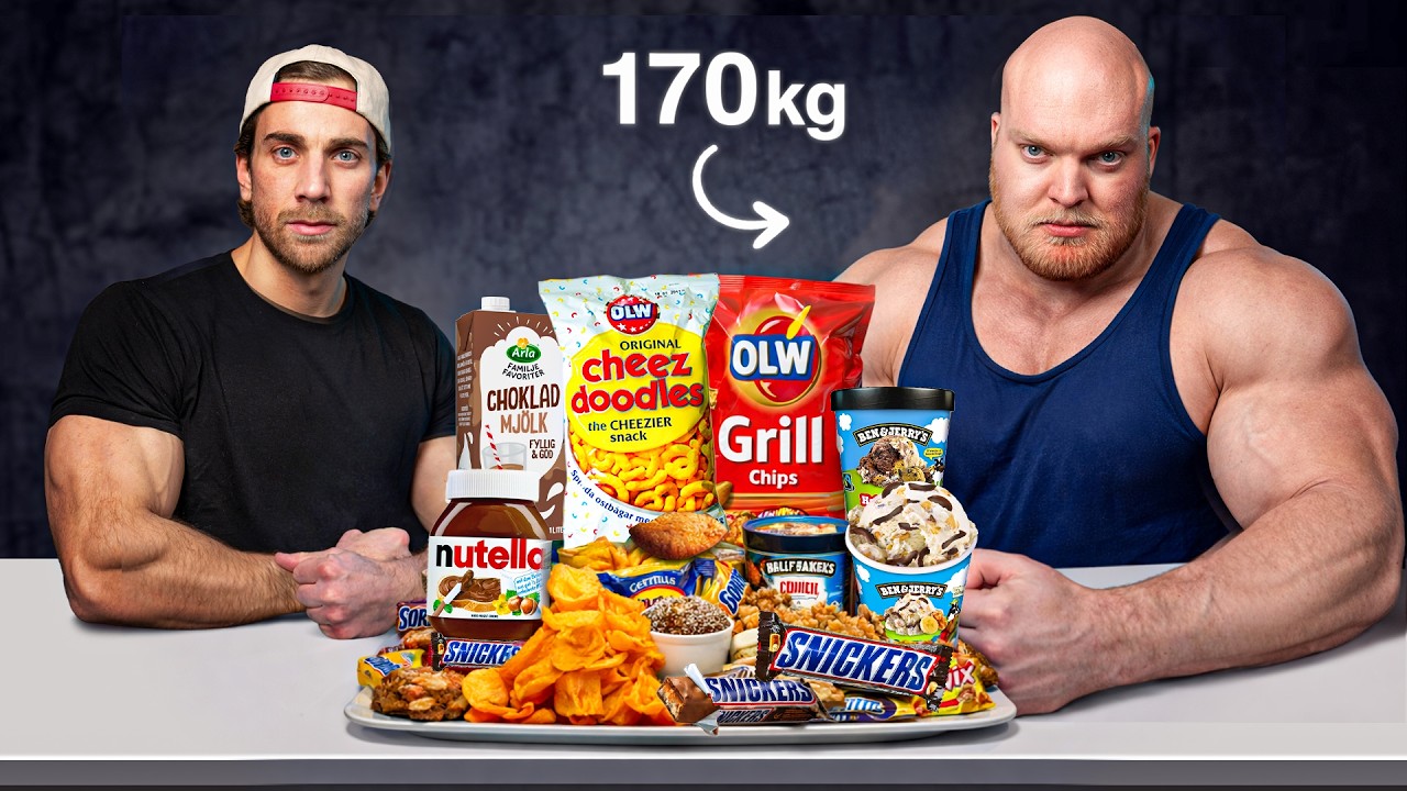 Sampe vs Sveriges Starkaste man (Calorie Challenge)