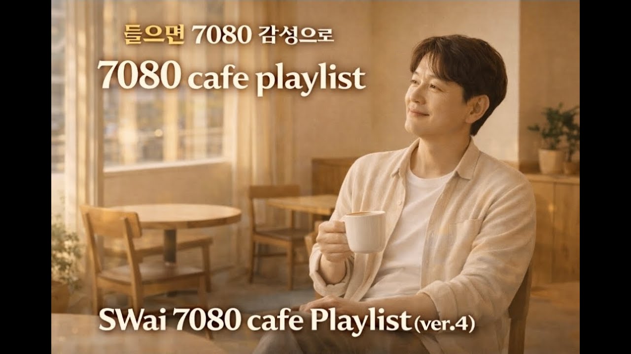 [Playlist] ☕ 들으면 7080 감성으로｜추억이 머무는 카페 음악｜SWai 7080 Cafe Playlist (ver.4)