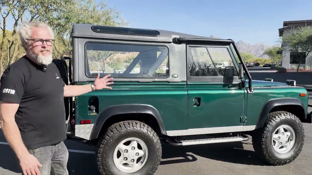 Прогулка по NAS Land Rover Defender 90 1997 года