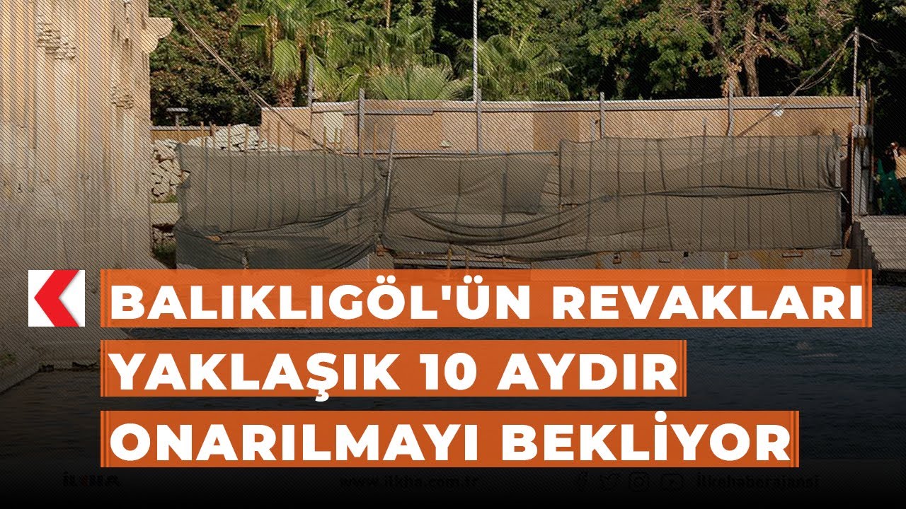 Balıklıgöl'ün revakları yaklaşık 10 aydır onarılmayı bekliyor