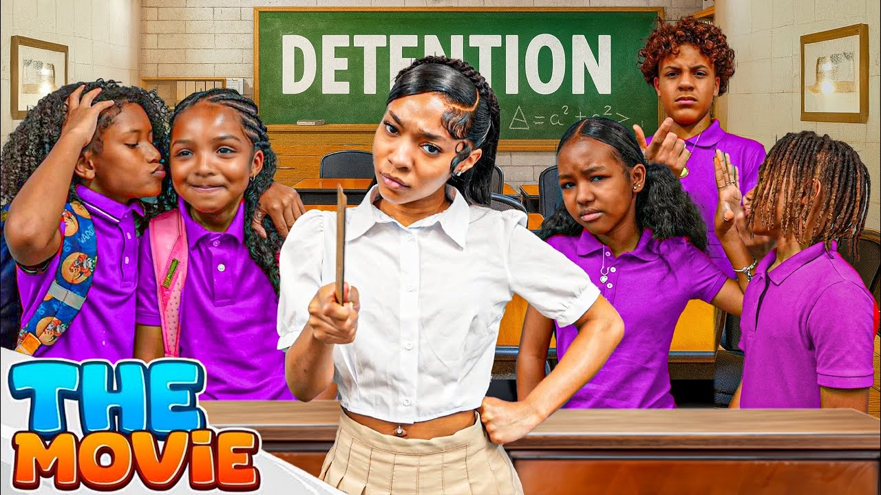 &ldquo; DETENTION DIARIES &ldquo; The Classroom Takeover🤯🥳 (THE MOVIE) | Theemyanicole