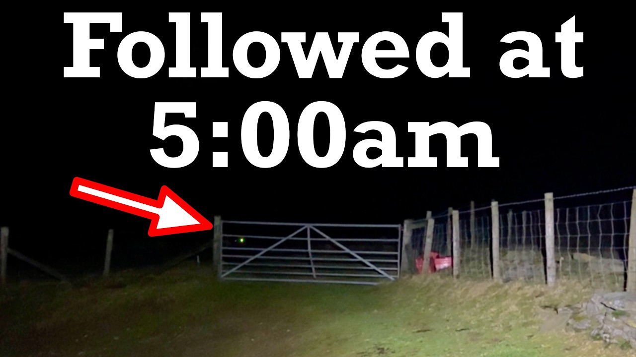 Wilderness Stranger Danger at 5:00am on a mountain?! (Strange Hiking & Camping Encounter)