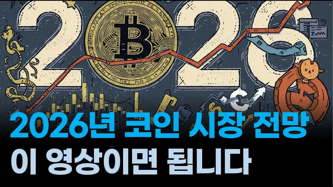 2026년 코인 시장 전망 총 정리/4년 주기는 끝났다 vs 본격 약세장 진입/코인은 지금 인터넷의 1996년/'대안자산'에서 '필수자산'으로