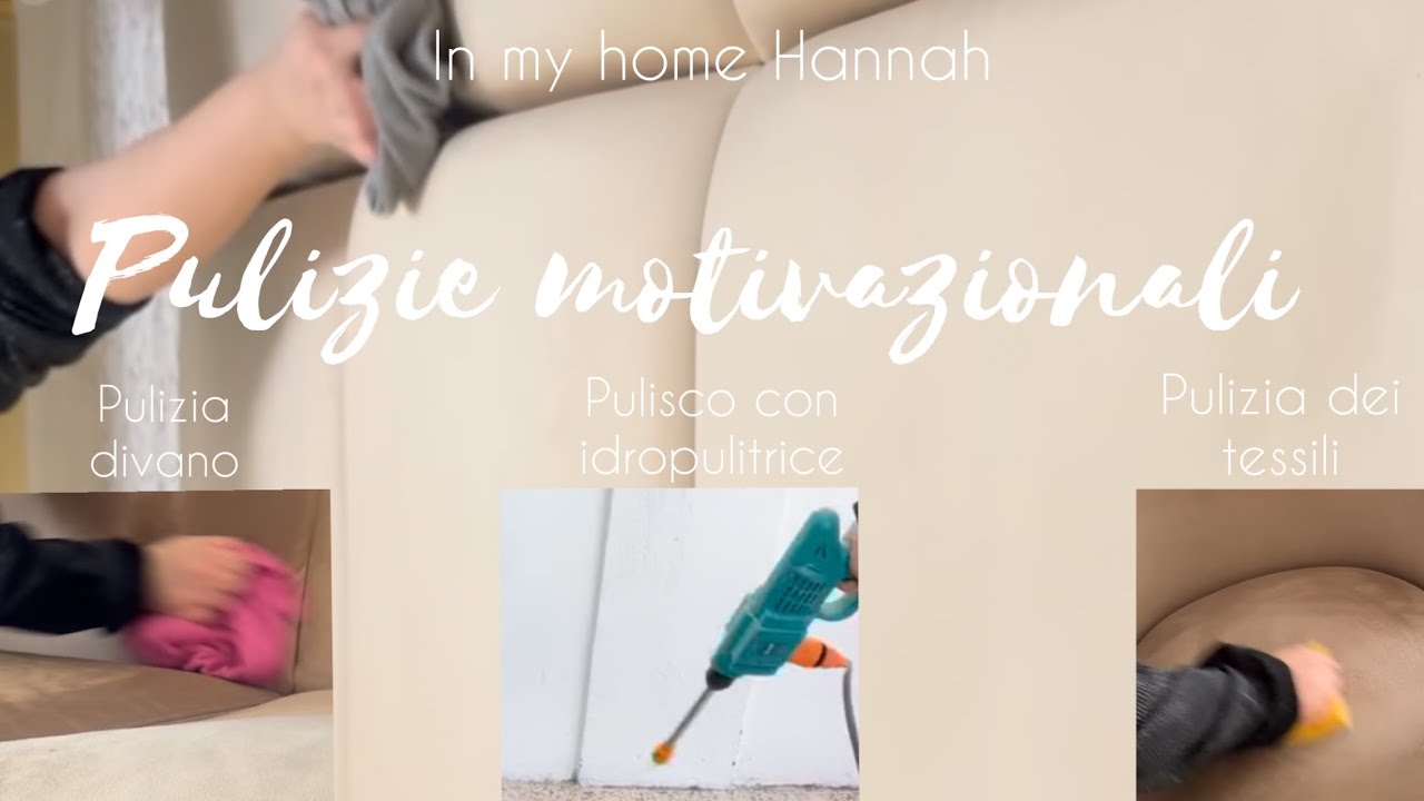 PULIZIE MOTIVAZIONALI 🧼|| Pulisco con l’idropulitrice il terrazzo,pulizia tessili -inmyhome🩷Hannah🩷