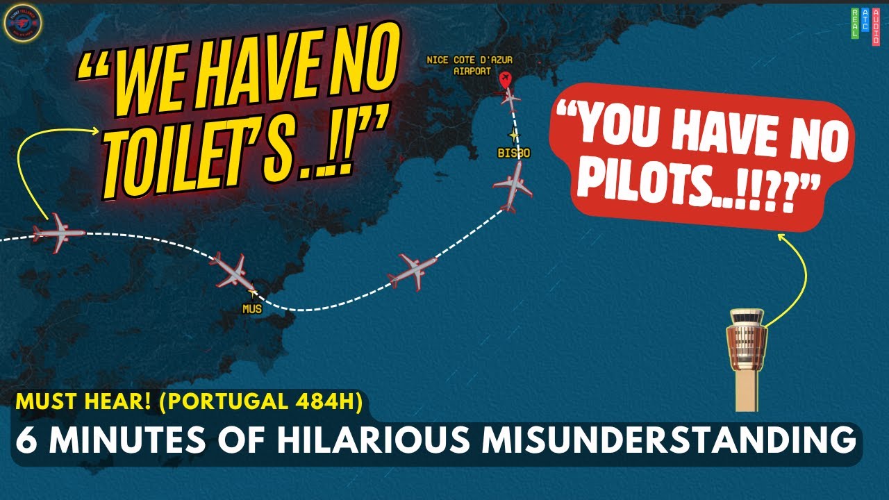 The FUNNIEST ATC Miscommunication Ever?&mdash; It Escalated Fast #atc