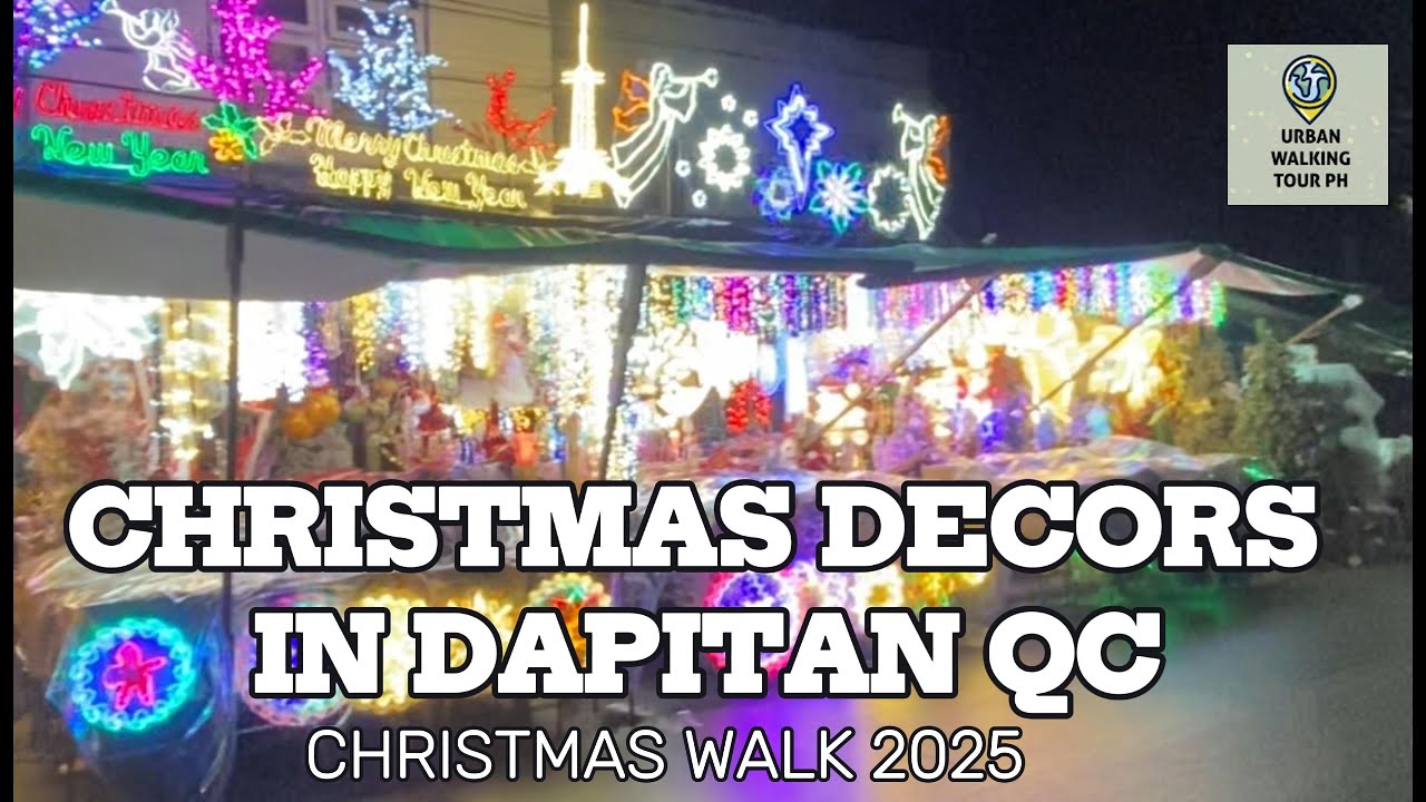 Early Christmas in September Dapitan Quezon City Philippines 2025 | Travel Tour | ASMR |Virtual Tour