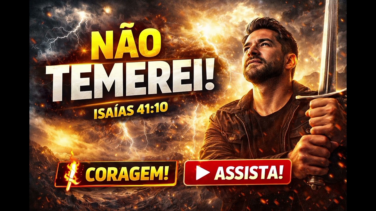 Musica Gospel Não Temerei   | Isaías 41:10 | Louvor Que Vai Te Dar Coragem