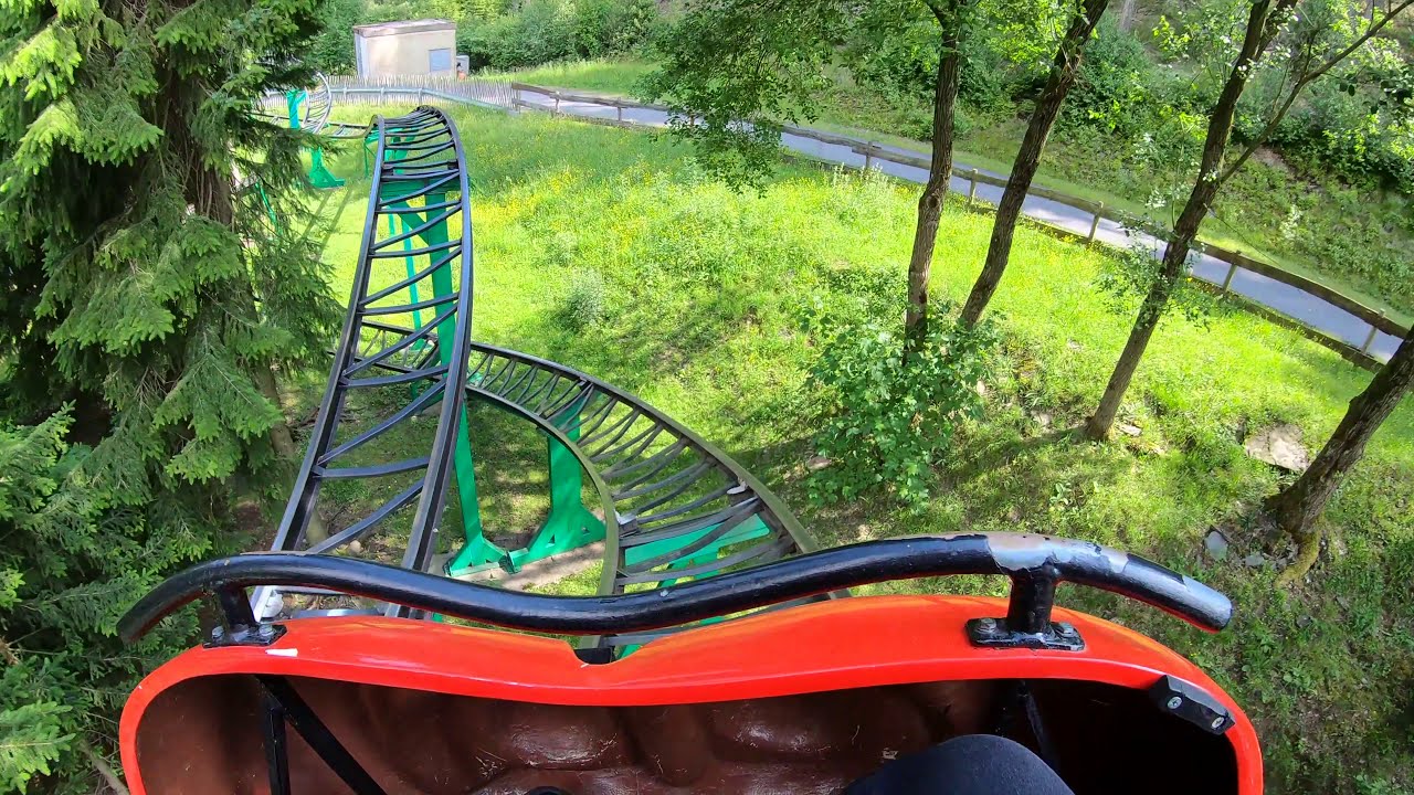 Marienk&auml;fer Achterbahn POV [4K] Fort Fun Abenteuerland