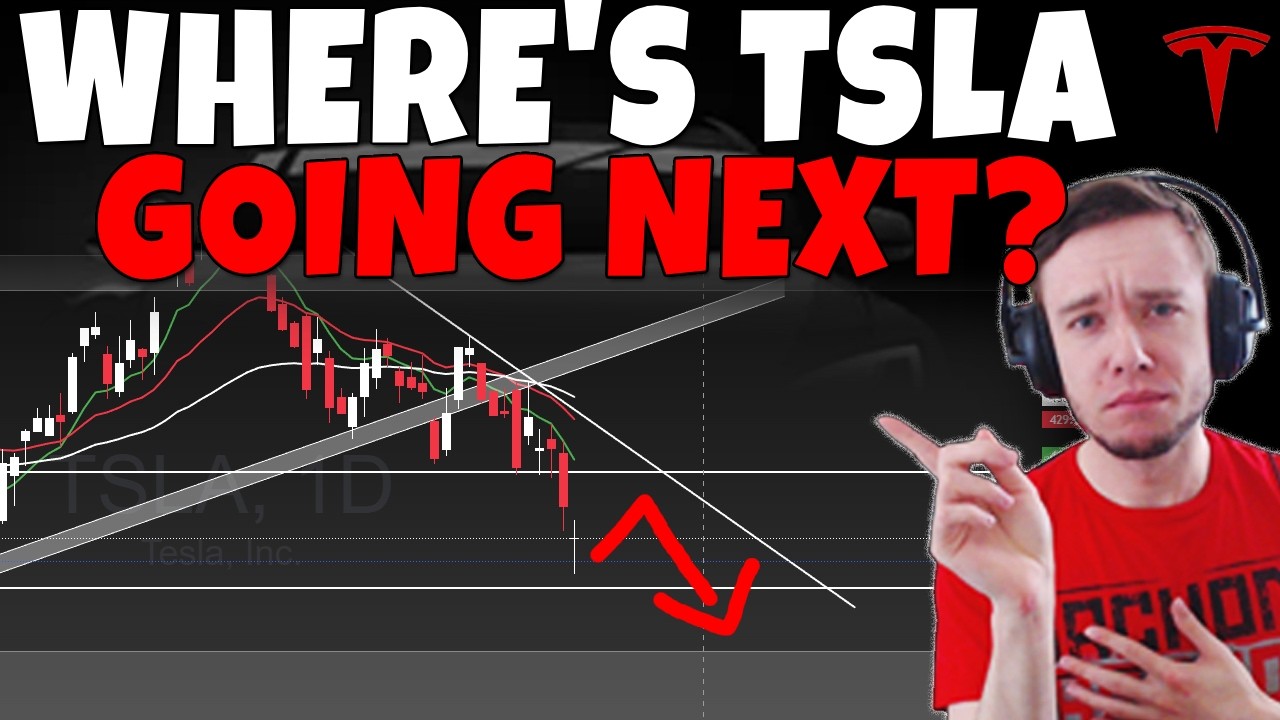 Акции TSLA &mdash; куда дальше двинется TSLA? (TSLA/SPY/QQQ)