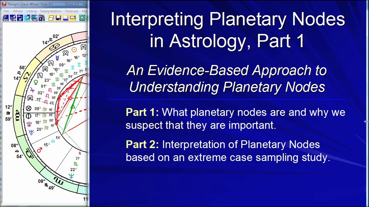 Interpreting Planetary Nodes in Astrology, Part 1