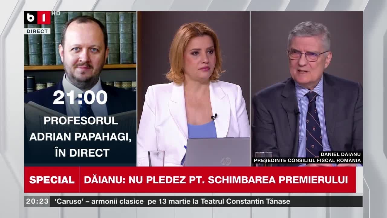 SPECIAL B1. DĂIANU, DESPRE RECESIUNE:CE S-A FĂCUT A AVUT REZULTAT/ROMÂNIA A TRĂIT PESTE POSIBILITĂȚI