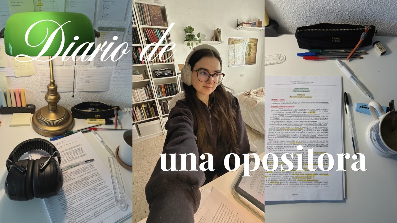 una semana conmigo 📚 estudio intenso, biblioteca, semana productiva y agobios