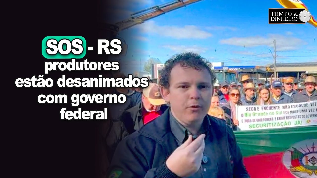 SOS Rio Grande do Sul: produtores estão desanimados com governo federal, relata Marcelo Scarpini