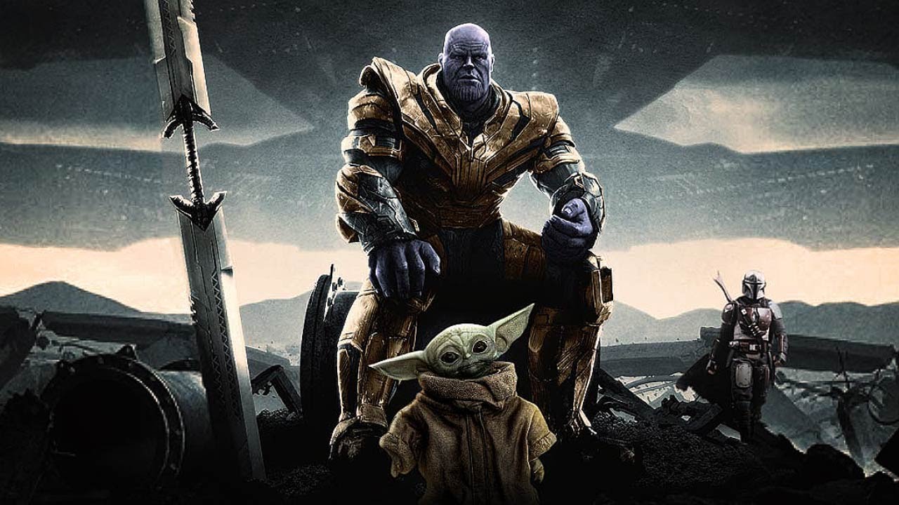Baby Yoda VS Thanos