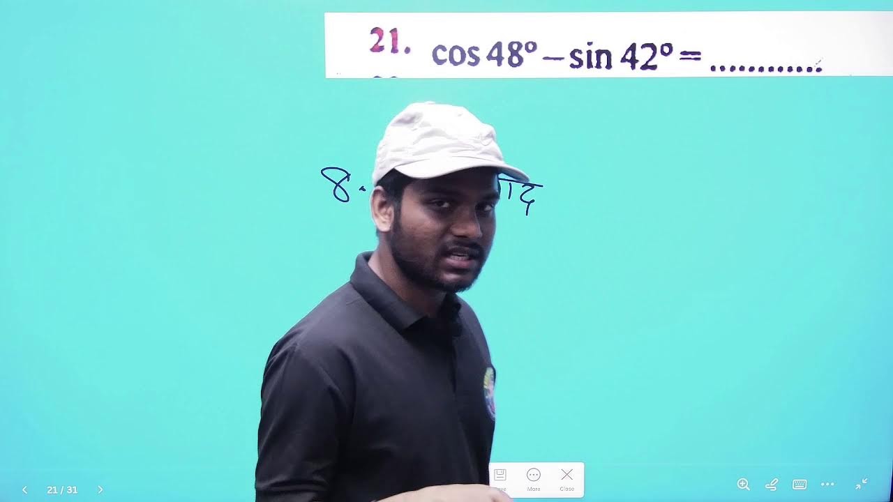 Trigonometry 10th Dr. KC Sinha book Very short & Objective Questions Solution