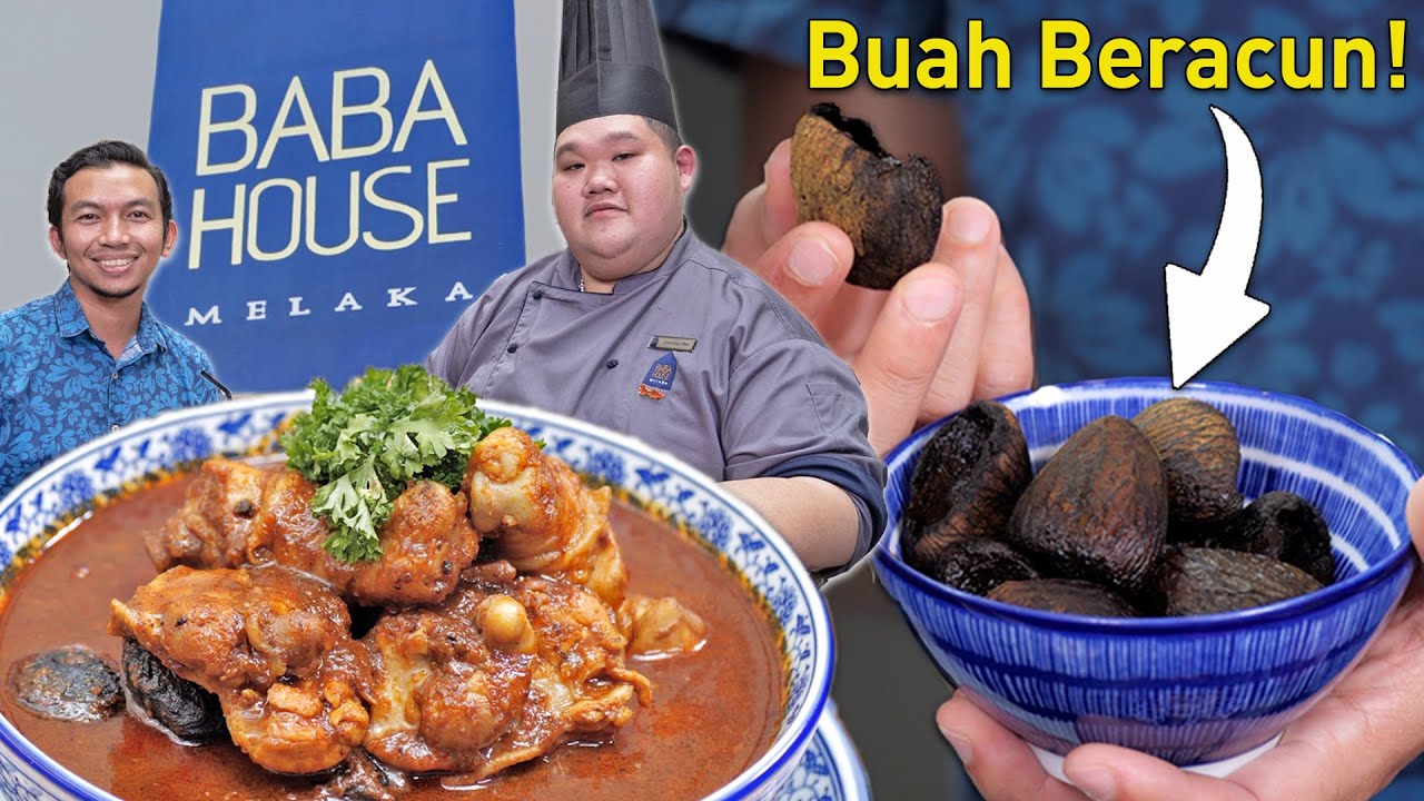 Makanan Tradisi Baba Nyonya, Ayam Buah Keluak!