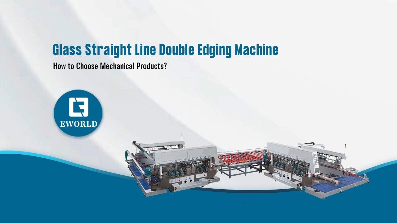 Glass Straight Line Double Edging Machine
