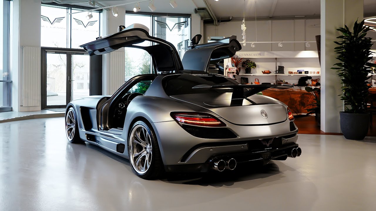 MERCEDES BENZ SLS AMG Coupé by FAB Gullstream | Exterior, Interior & Sound