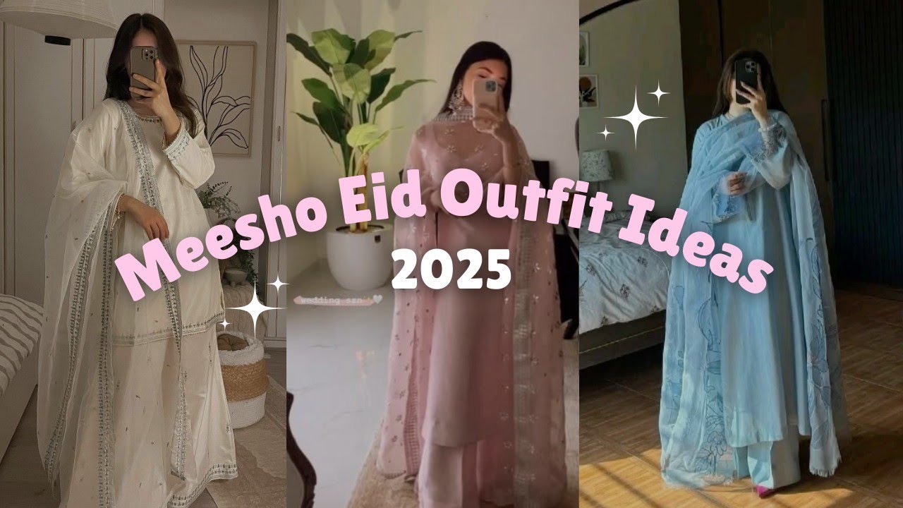 20 Meesho Eid Aesthetic Outfits Ideas 🌛✨