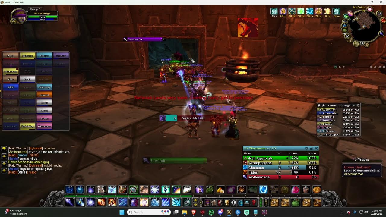 Turtle WoW - Moltenmage Mage - Naxxramas y luego BWL