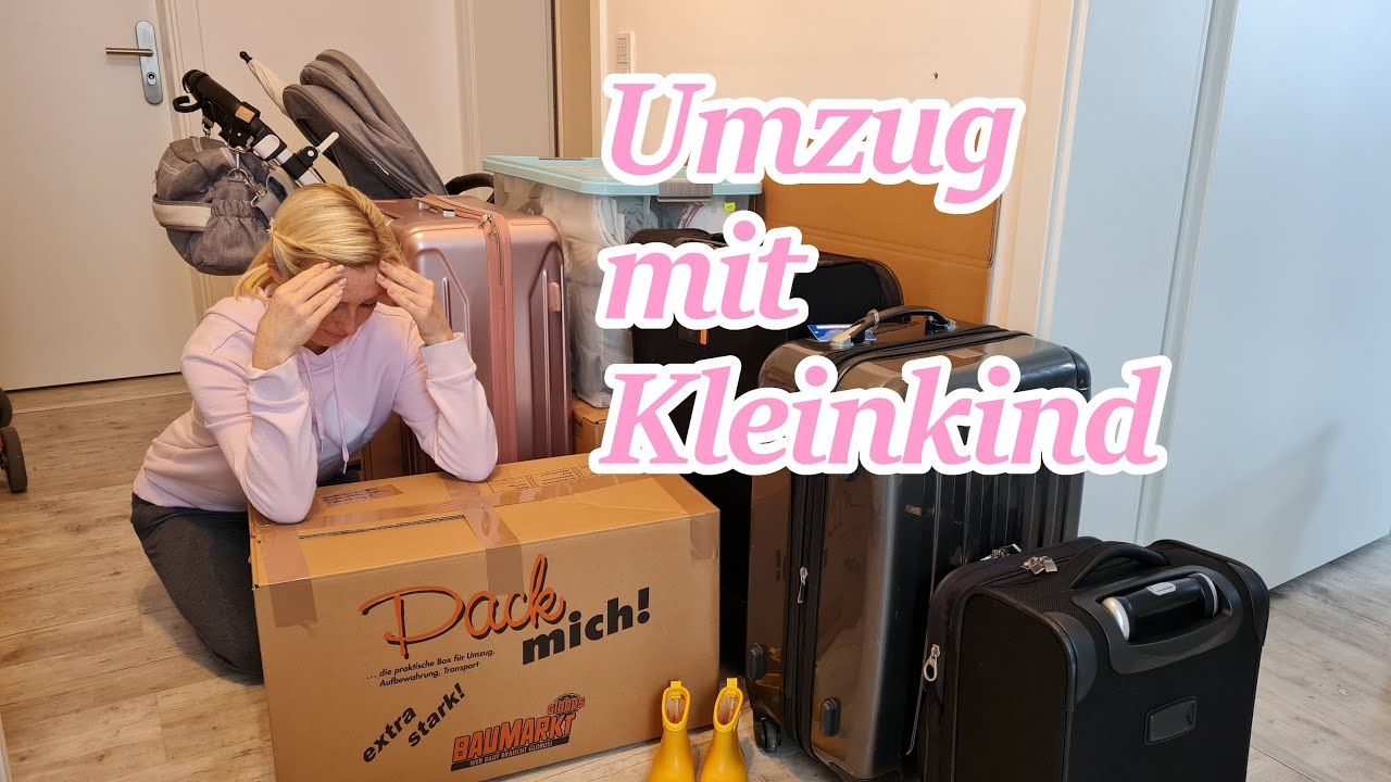 Umzug mit Kleinkind (Organisation und Planung) Tag vor dem Umzug l Vlog I Alinasfamilytime