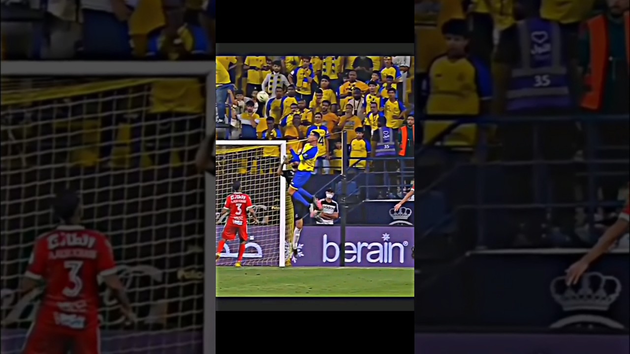 El salto de Cristiano Ronaldo 🤯