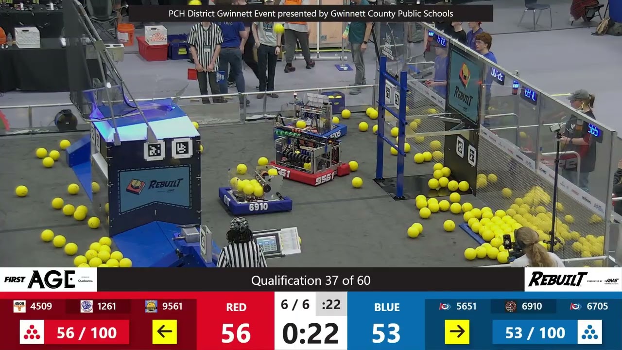 Qualification Match 37 - PCH District Gwinnett Event presented by GCPS