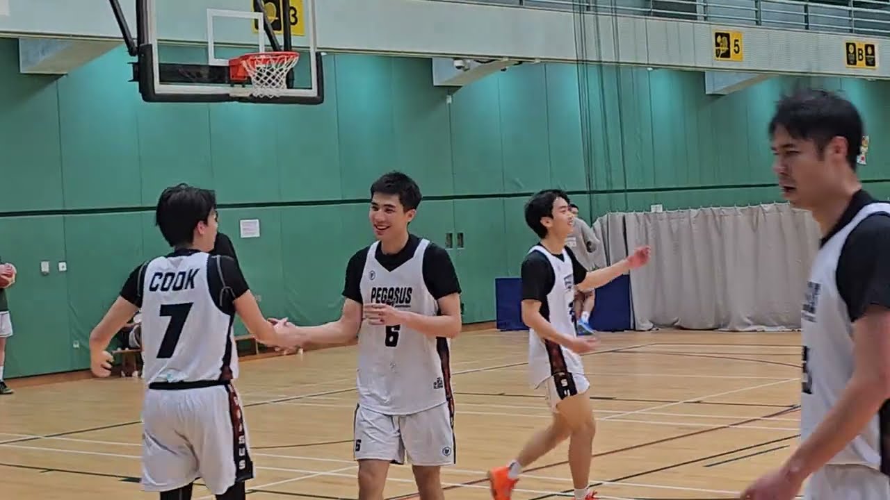 2025香港籃球聯賽 男甲二 建龍飛馬 (白) vs 日域 (深藍) Q4 