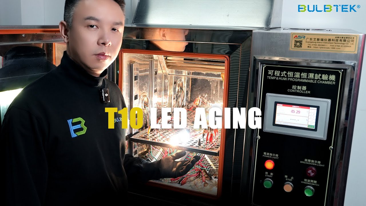 SMD3030 T10 LED HIGH TEMPERATURE AGING TEST