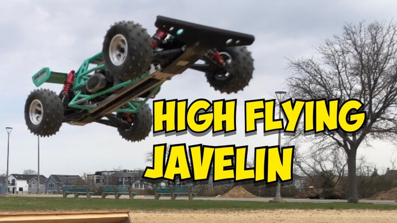 e182: Kyosho Javelin High Flying Freestyling Fun Run!