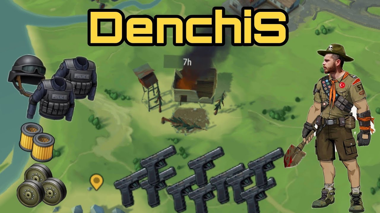 Raid DenchiS - Bu Raidde her şey var - Last Day On Earth Survival
