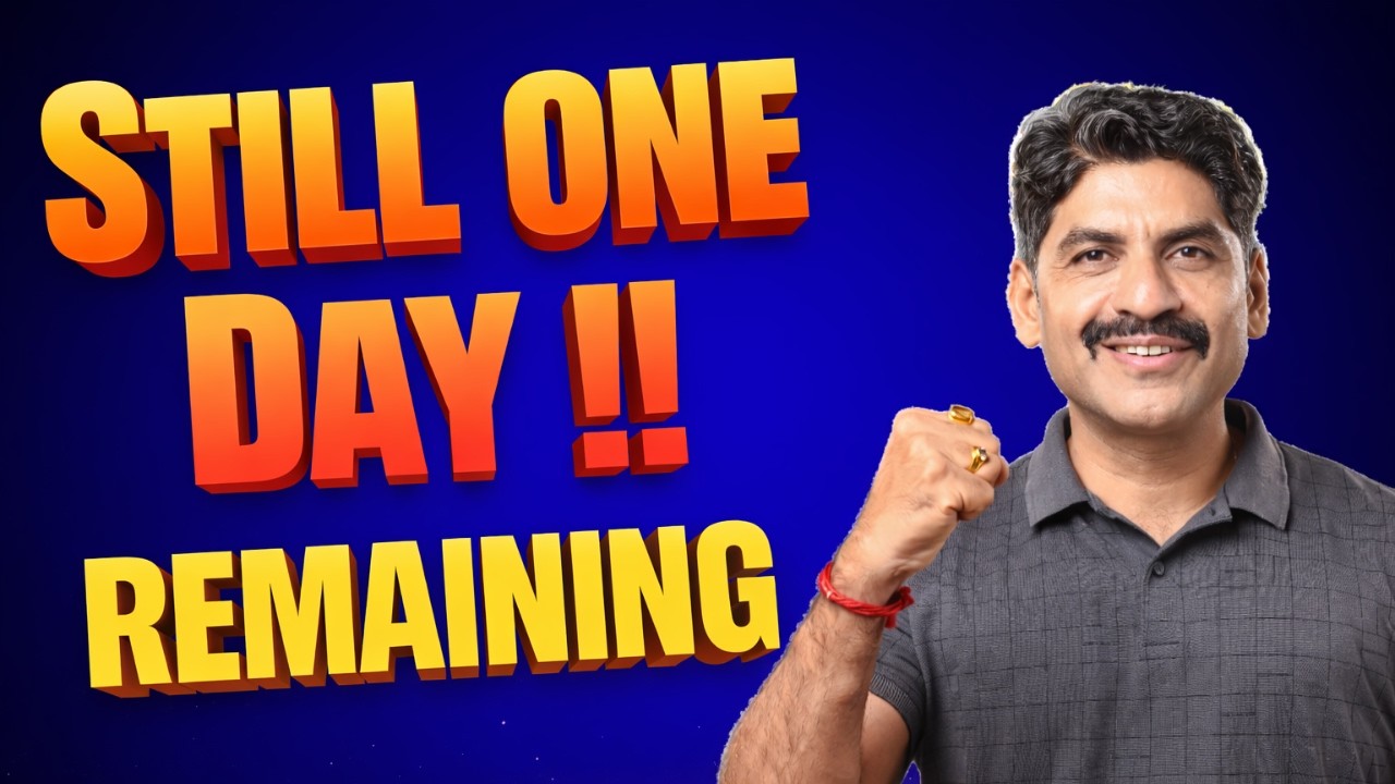 Still One Day Remaining | Chemistry Board Exam Paper | Sahyadri Tutorials | Mahesh Sir