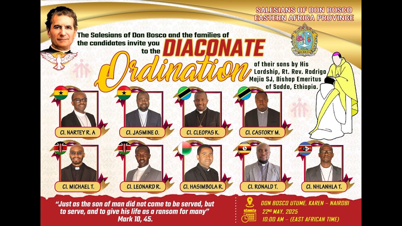 DIACONATE ORDINATION DON BOSCO UTUME