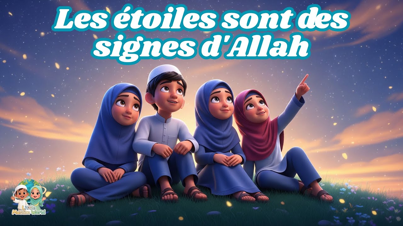 Les Étoiles Sont des Signes – Nasheed Enfant | SubhanAllah | Chanson Islamique Douce