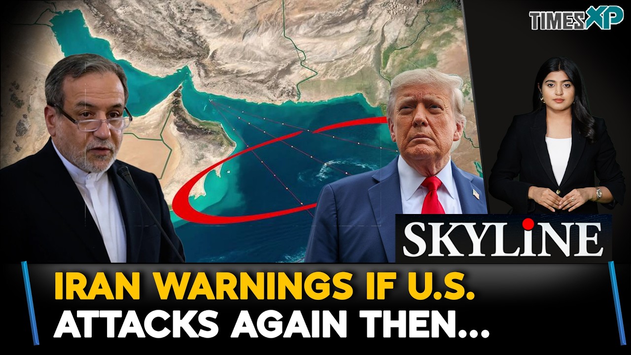 Iran Warns If U.S. Attacks Again Then...| Iran-Israel-U.S. War| Skyline With Driti Atri