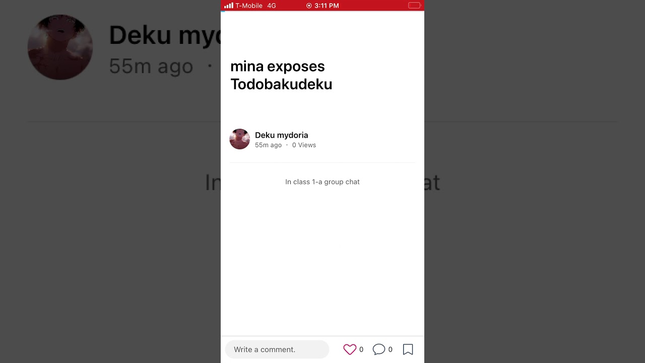 Mina exposes Todobakudeku pictures and tiktoks