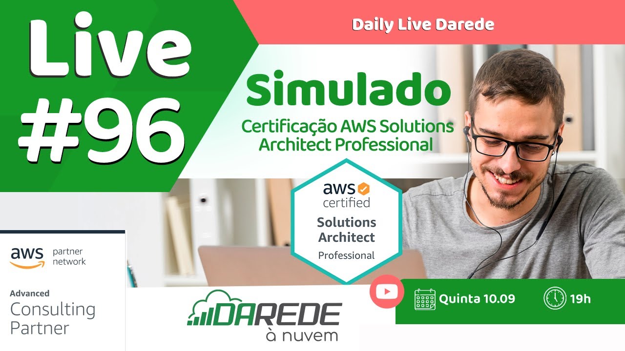 Darede Live #96 - Simulado da Certificação AWS Solutions Architect Professional