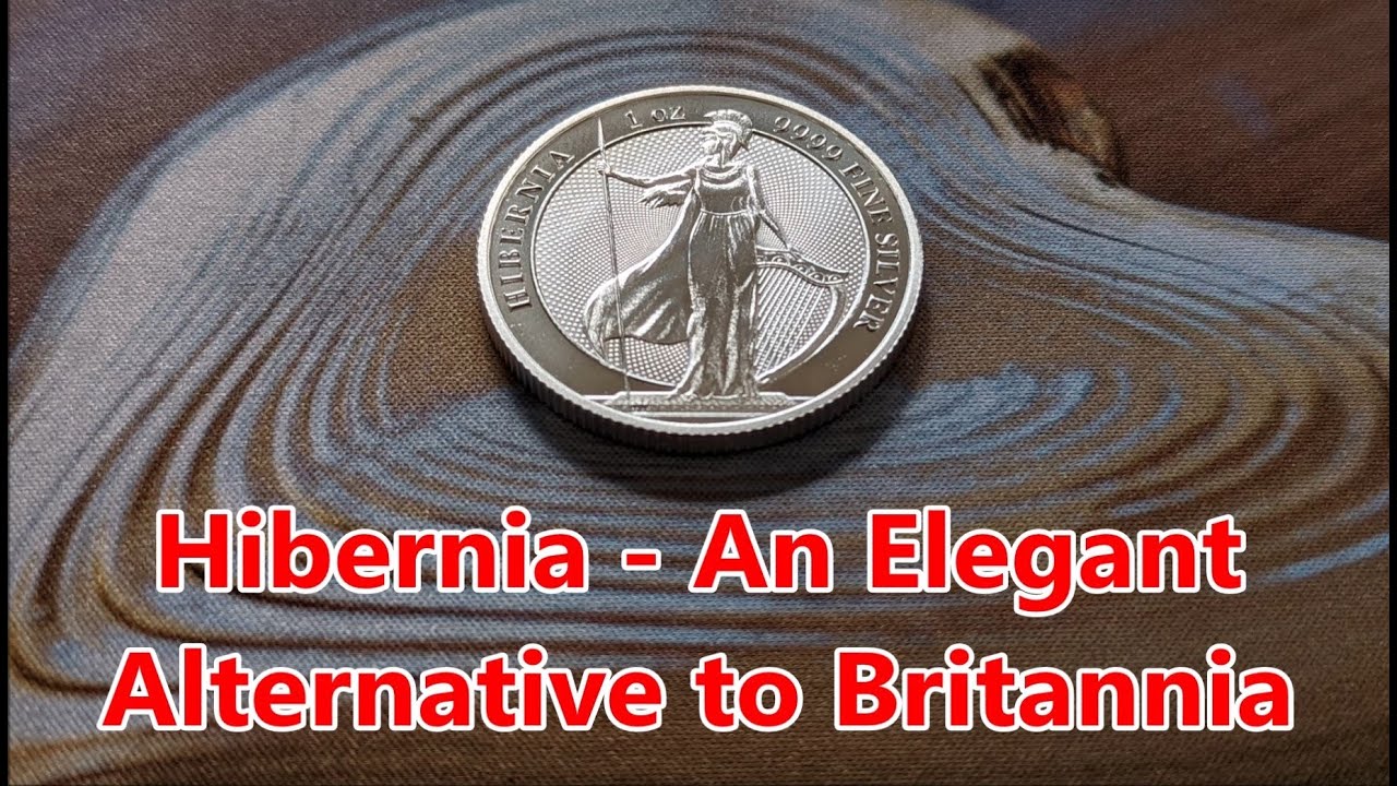 Hibernia - The Irish version of Britannia by The European Mint #hibernia