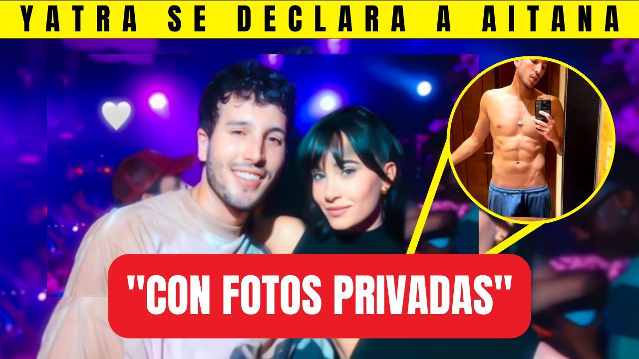🔥Así REVELÓ SEBASTIAN YATRA que ESTÁ con AITANA🔥 La MEJOR DECLARACIÓN de AMOR AITANA Y YATRA