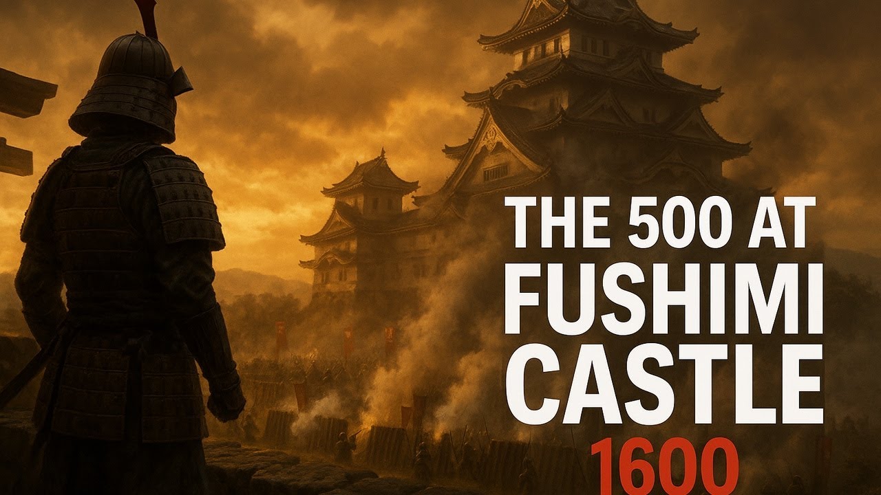 THE 500 AT FUSHIMI CASTLE (1600) | Samurai Tales