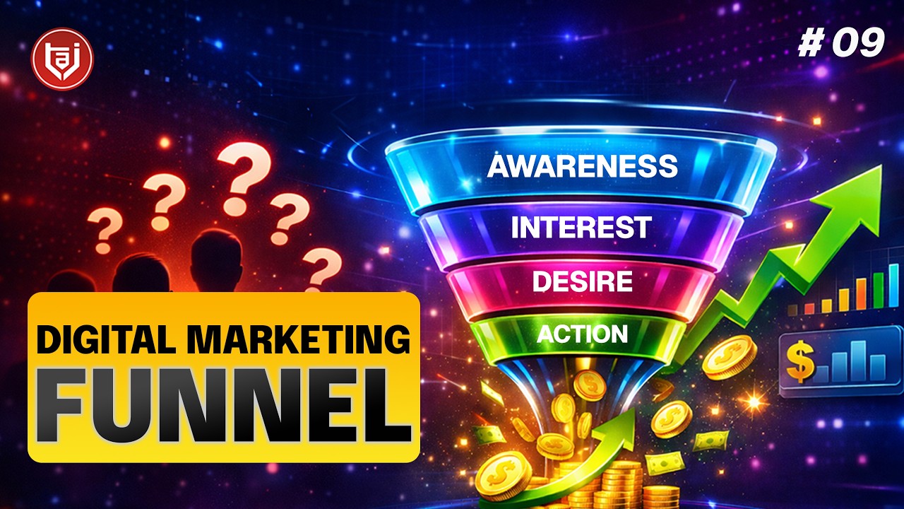 09 - Digital Marketing Funnel Explained | How to make Digital Marketing Funnel | Module 2