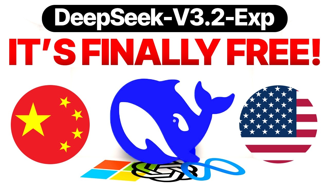 NEW DeepSeek V3.2 Update Is INSANE (FREE!) 🤯