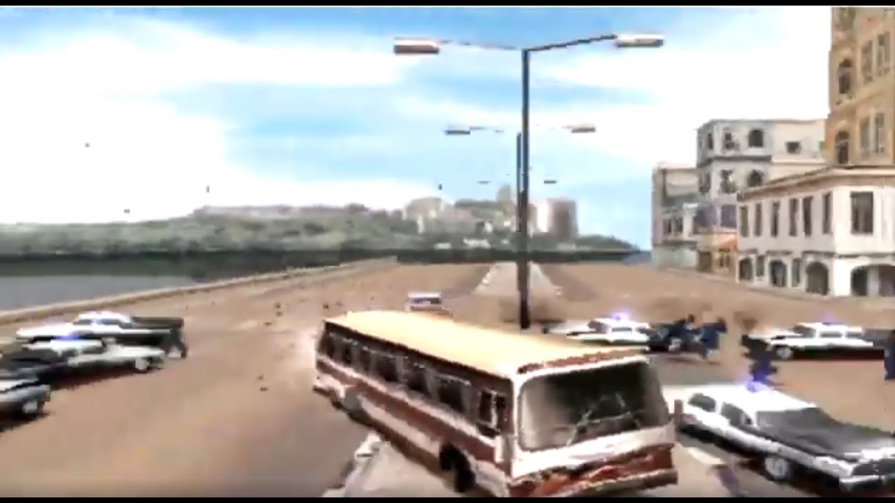 High-speed police chase in Havana, Cuba, Driver 2 - Part 24