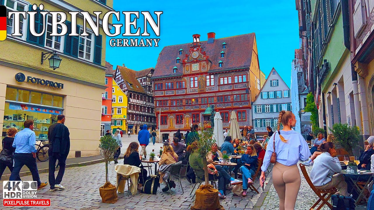 Tübingen, Germany 4K Walking Tour | A Magical Old Town Few Tourists Know