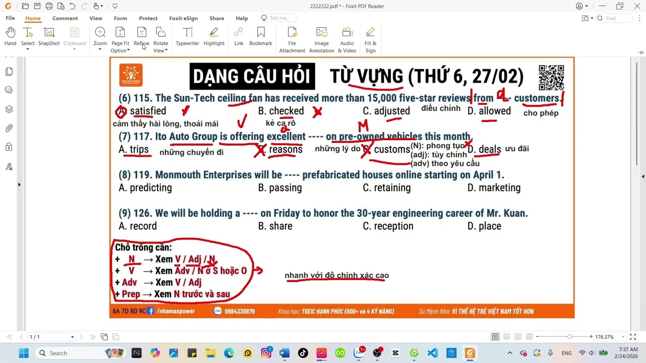 Phạm Hoàng Anh Nhật   Từ Vựng